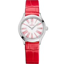 De Ville Mini Trésor 26 mm, acciaio su alligatore - 42818266004003