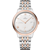 Silver dial watch on Steel - Sedna™ gold case with Steel - Sedna™ gold bracelet - De Ville Prestige 41 mm, steel - Sedna™ gold on steel - Sedna™ gold - 43420412002001