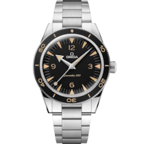 Seamaster 300 41 mm, Stahl mit Stahlarmband - 23430412101001
