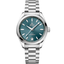 Seamaster Aqua Terra Shades 34 mm, Stahl mit Stahlarmband - 22010342010001