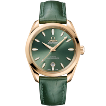 Seamaster Aqua Terra Shades 38 mm, Moonshine™-Gold mit Leder - 22053382010001