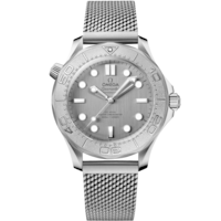 Seamaster Diver 300M 42 mm, Stahl mit Stahlarmband - 21030422006002