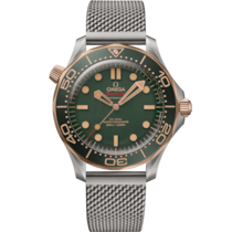 Seamaster Diver 300M 42 mm, titanium - Bronze gold on titanium - 21090422010001