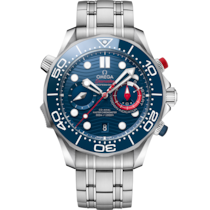 Seamaster Diver 300M 44 mm, acero con acero - 21030445103002