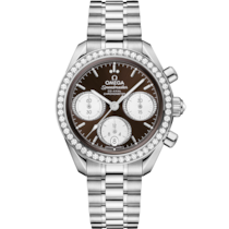 Speedmaster 38 38 mm, Stahl mit Stahlarmband - 32415385063001