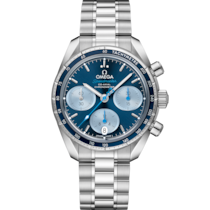 Speedmaster 38 38 mm, Stahl mit Stahlarmband - 32430385003002