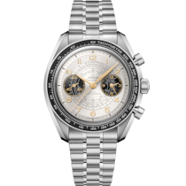 Speedmaster Chronoscope 43 mm, acero con acero - 52230435102001