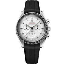 Speedmaster Moonwatch Professional 42 mm, Stahl mit Kautschukband - 31032425004001